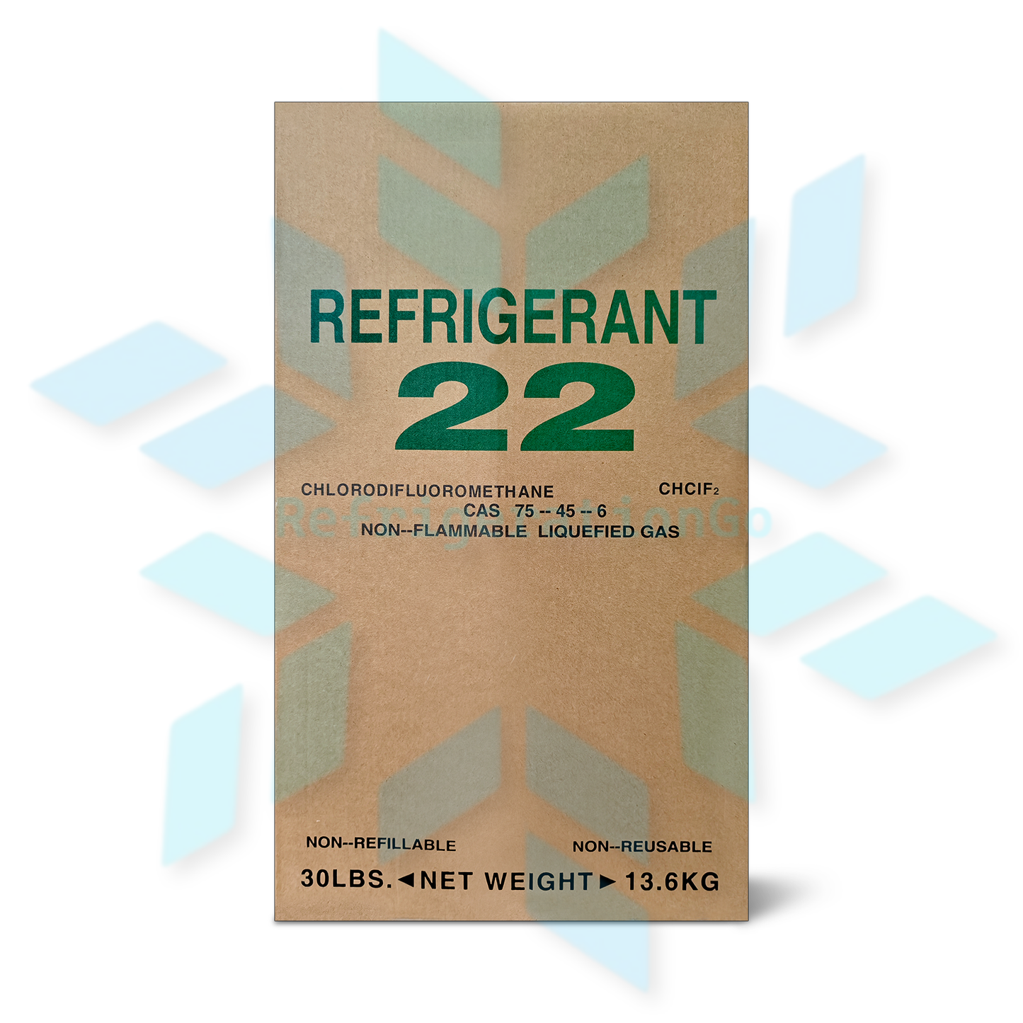 30LB R22 R-22 Freon Refrigerant Gas