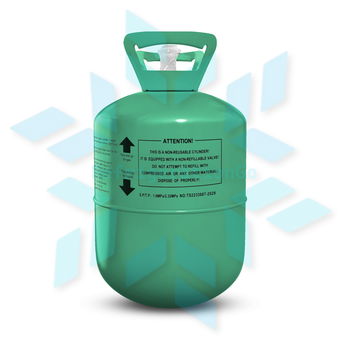 30LB R22 R-22 Freon Refrigerant Gas
