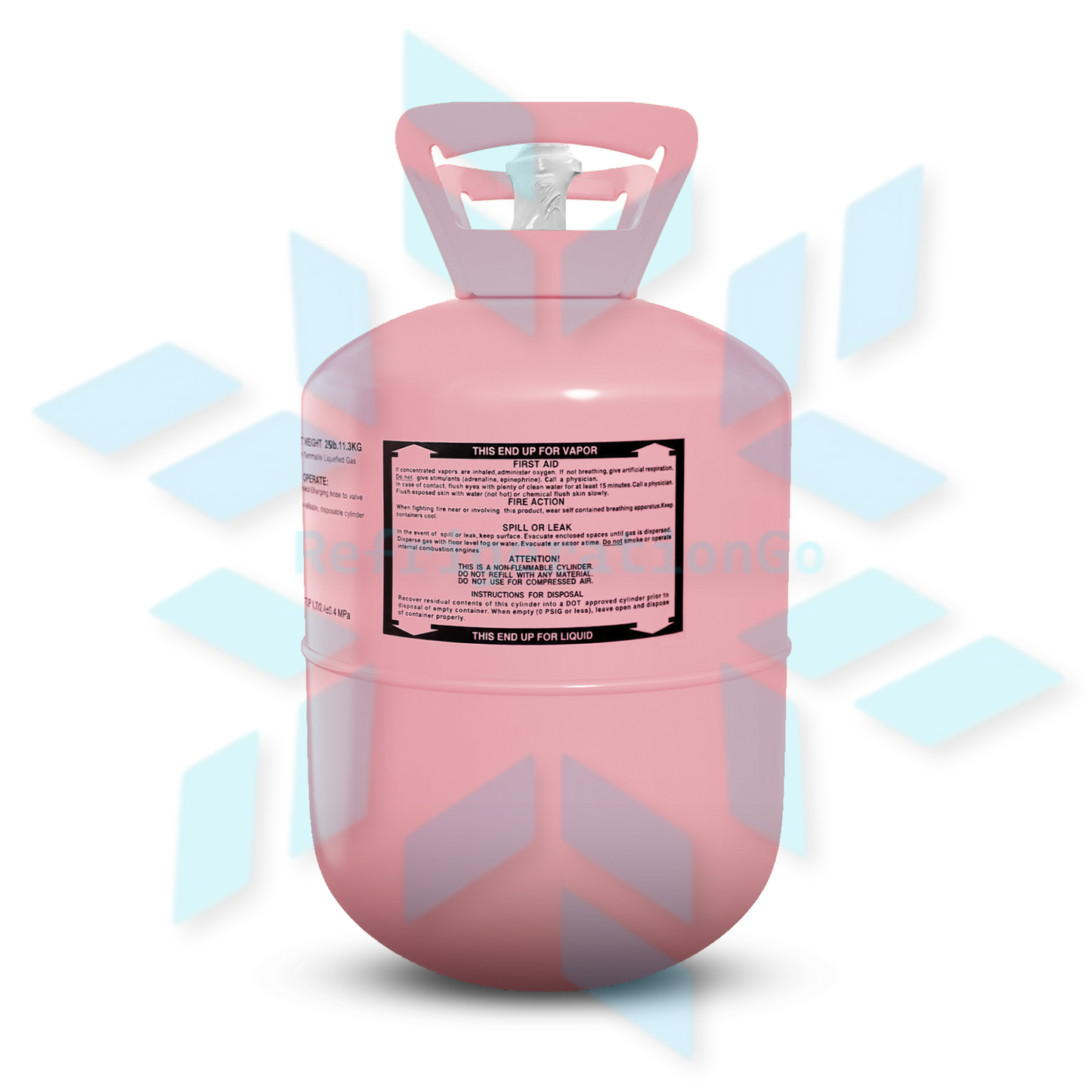 25LB R410A R-410A Freon Refrigerant Gas