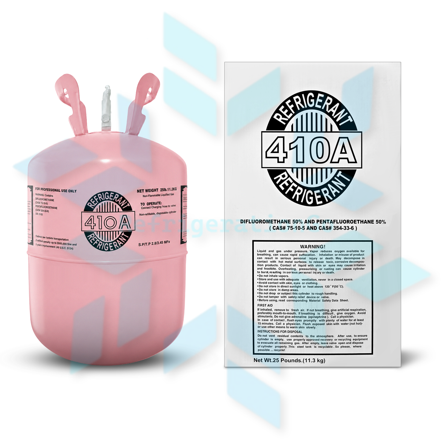 25LB R410A R-410A Freon Refrigerant Gas
