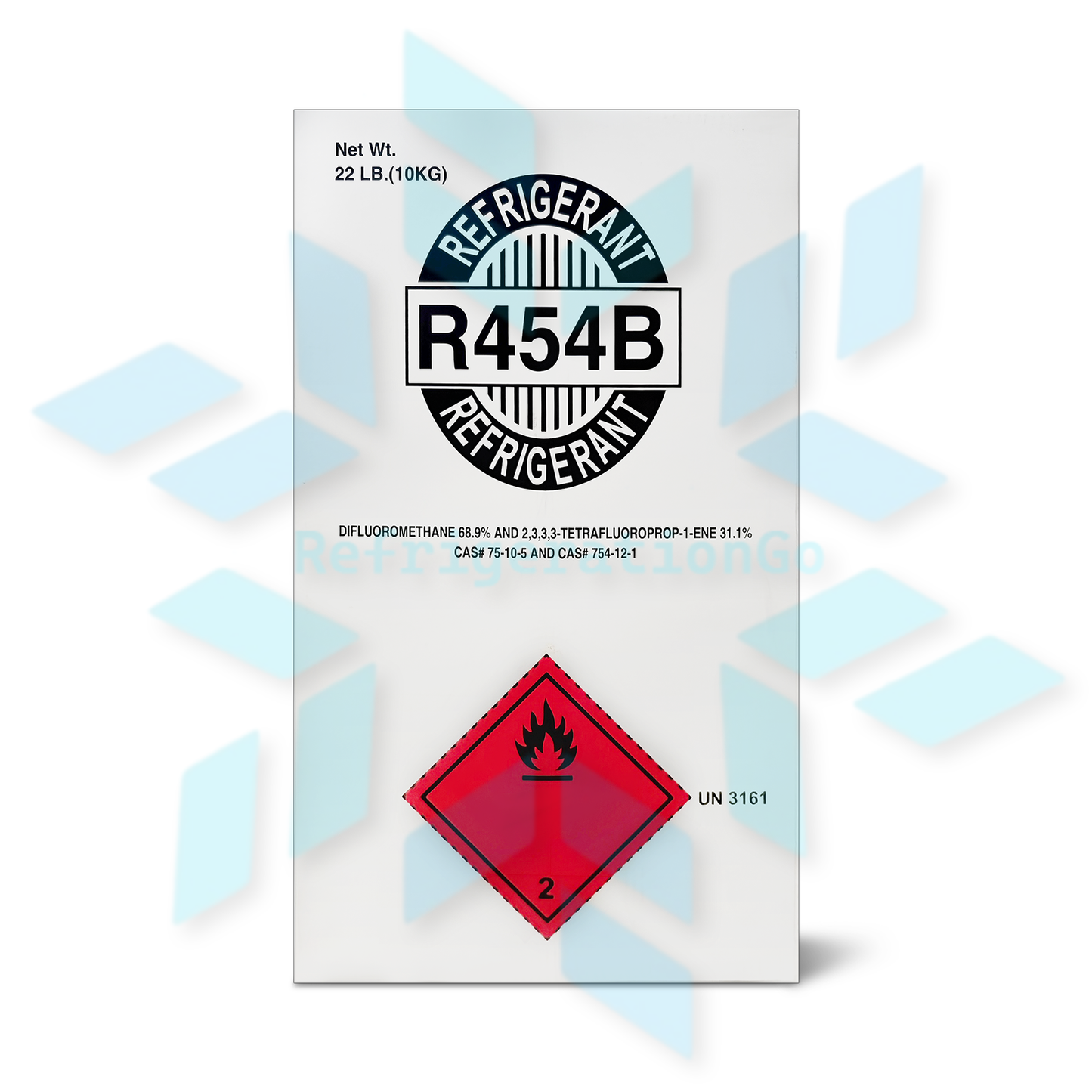 22LB R454B R-454B Freon Refrigerant Gas