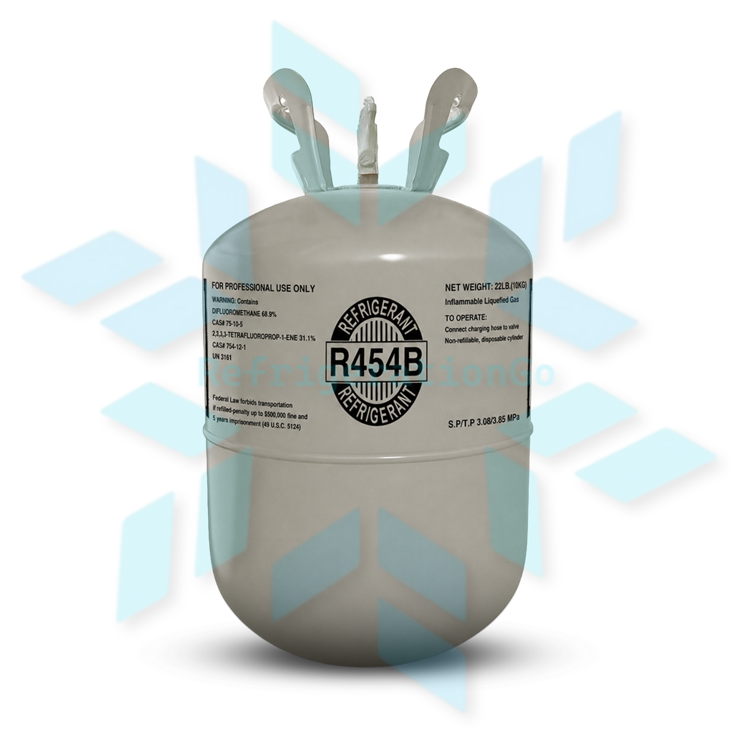 22LB R454B R-454B Freon Refrigerant Gas